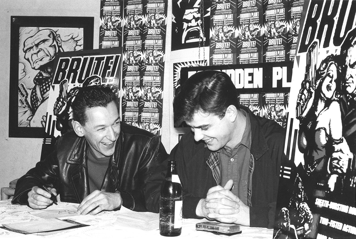 Malcolm Bennett and Aiden Hughes