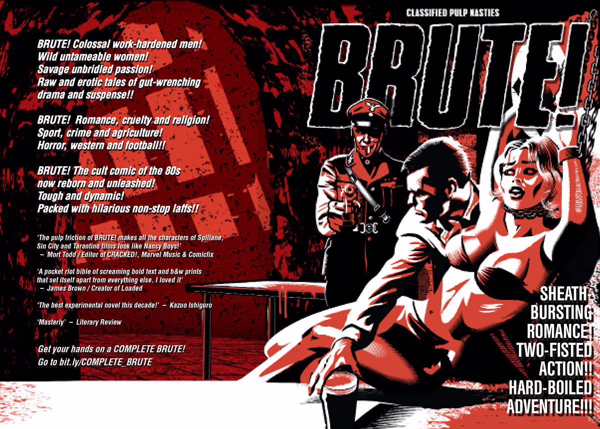 Brute! Book Jacket