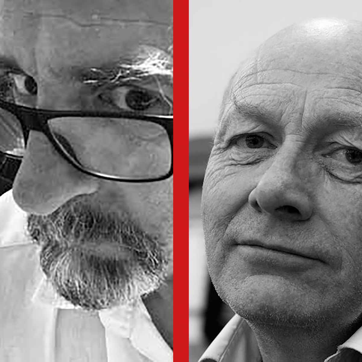 Malcolm Garrett and Richard Boon